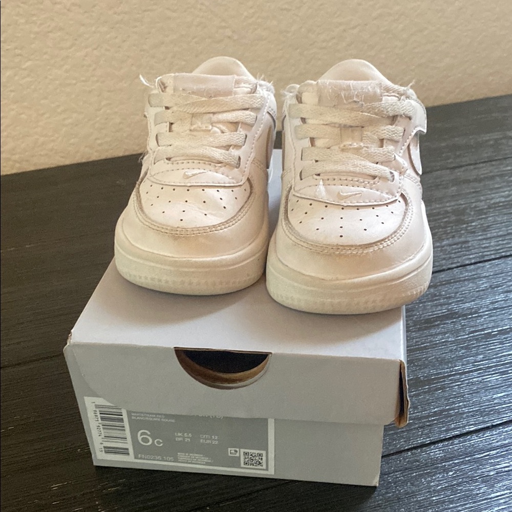 Kids White Sneakers
